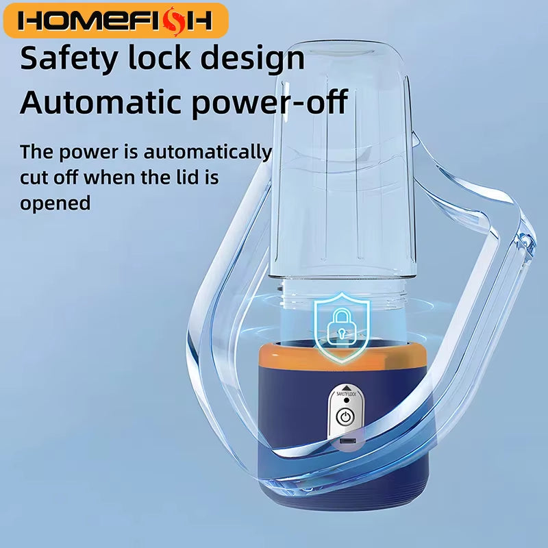 Mixing Cup Juice Cup Portable Rechargeable Small Juice Cup Home and Outdoor Multifunctional Juice Mixing NO BPA Food Is Safe