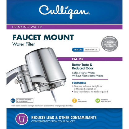 Culligan On-Tap Faucet Mount Water Filter