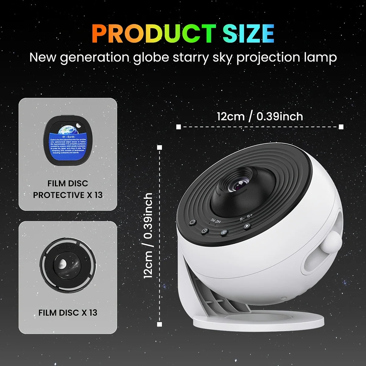 13 in 1 Star Night Lights Projector with Bluetooth Speaker Remote Planetarium Starry Sky Projector for Kids Bedroom Home Decor