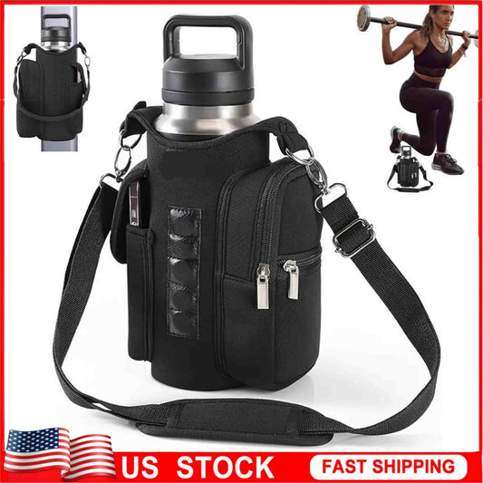 Gym Magnetic Bag Water Bottle Holder Gym Magnetic Sling Bag for Men & Women