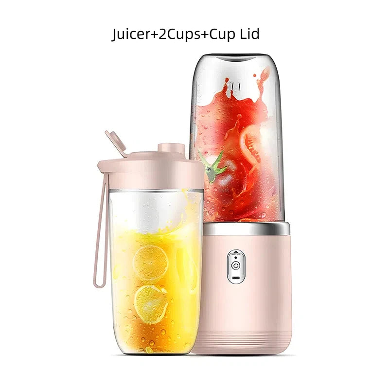 Mixing Cup Juice Cup Portable Rechargeable Small Juice Cup Home and Outdoor Multifunctional Juice Mixing NO BPA Food Is Safe